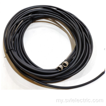 အထီးအမျိုးသမီးမြို့ပတ်ရထား M8 connector နှင့်အတူ cable ကို